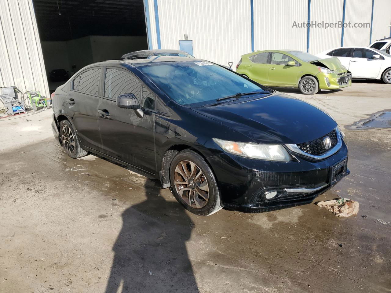 2013 Honda Civic Exl Черный vin: 2HGFB2F96DH508448