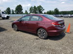 2013 Honda Civic Exl Maroon vin: 2HGFB2F96DH527663