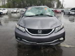 2015 Honda Civic Exl Gray vin: 2HGFB2F96FH538777