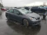 2015 Honda Civic Exl Gray vin: 2HGFB2F96FH538777