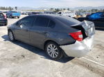 2012 Honda Civic Exl Gray vin: 2HGFB2F97CH540663