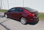 2012 Honda Civic Exl Burgundy vin: 2HGFB2F97CH567345