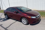 2012 Honda Civic Exl Бордовый vin: 2HGFB2F97CH567345