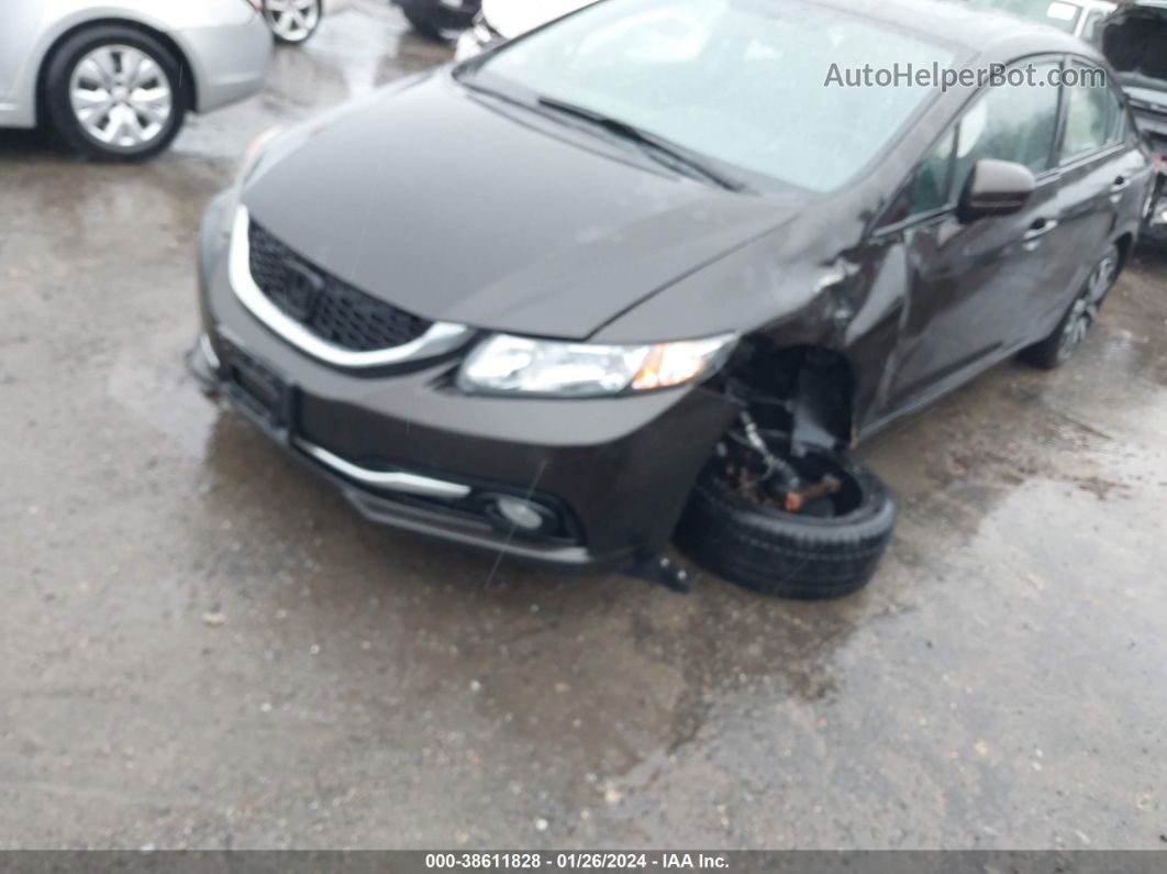 2014 Honda Civic Ex-l Black vin: 2HGFB2F97EH549365