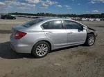 2012 Honda Civic Exl Gray vin: 2HGFB2F98CH511513