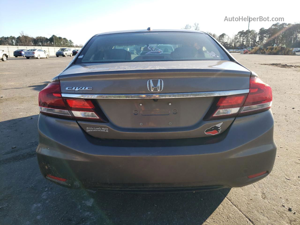 2013 Honda Civic Exl Gray vin: 2HGFB2F98DH501579