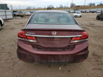 2015 Honda Civic Exl Maroon vin: 2HGFB2F98FH535945