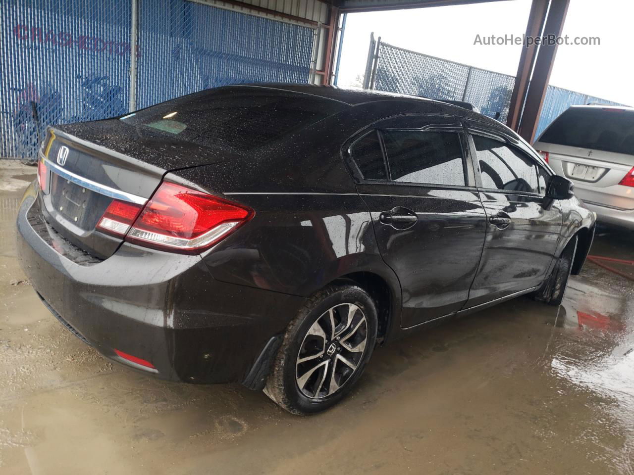 2013 Honda Civic Exl Черный vin: 2HGFB2F99DH526927