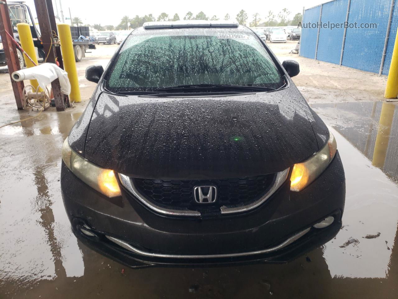 2013 Honda Civic Exl Черный vin: 2HGFB2F99DH526927