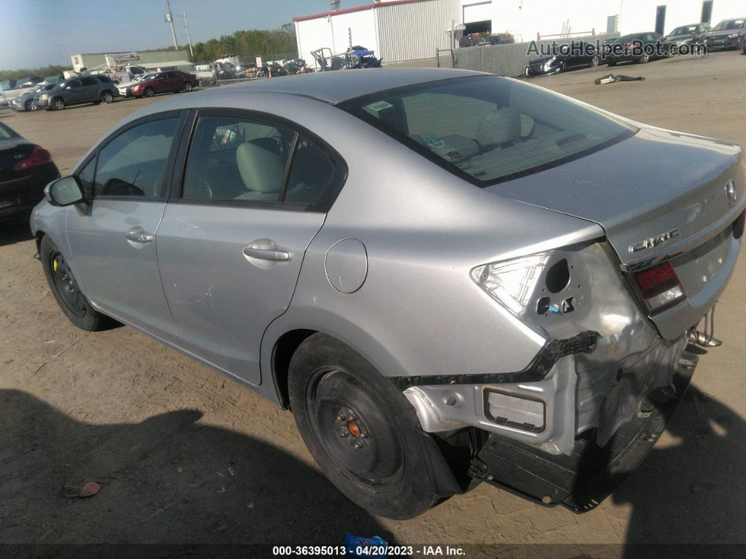 2014 Honda Civic Ex-l Silver vin: 2HGFB2F99EH524872