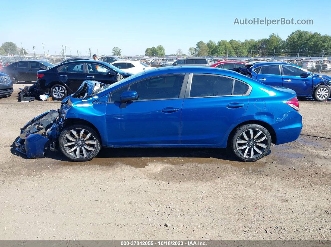 2015 Honda Civic Ex-l Blue vin: 2HGFB2F99FH526462