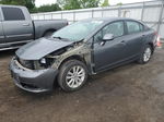 2012 Honda Civic Exl Серый vin: 2HGFB2F9XCH316612