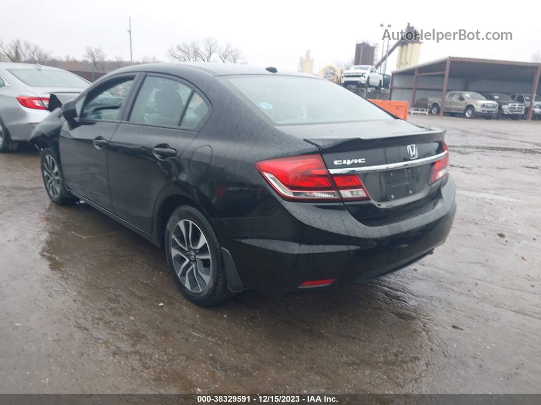 2013 Honda Civic Ex-l Черный vin: 2HGFB2F9XDH523731