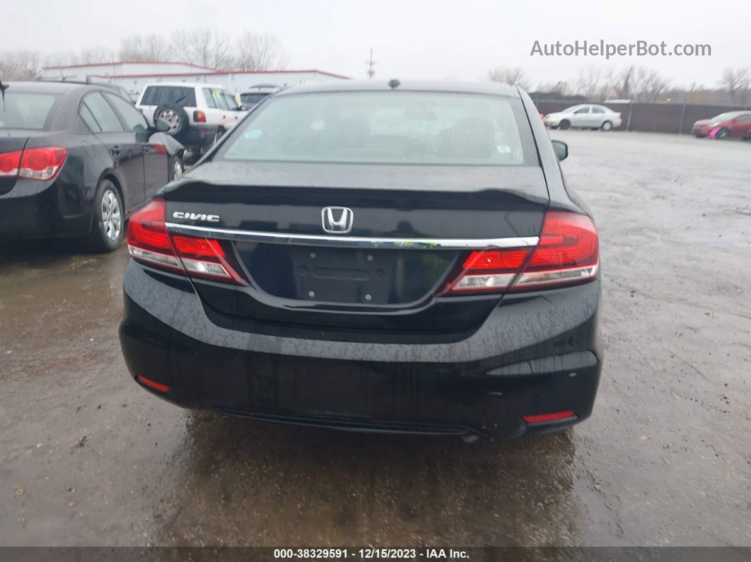 2013 Honda Civic Ex-l Black vin: 2HGFB2F9XDH523731