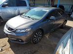 2015 Honda Civic Exl Gray vin: 2HGFB2F9XFH538779