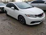 2013 Honda Civic Si White vin: 2HGFB6E50DH701488