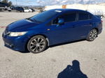 2013 Honda Civic Si Blue vin: 2HGFB6E51DH701760