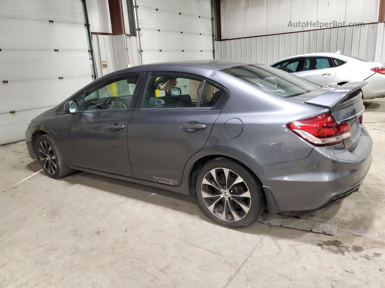 2013 Honda Civic Si Gray vin: 2HGFB6E52DH701881