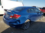 2014 Honda Civic Si Blue vin: 2HGFB6E52EH705382