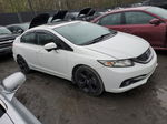 2015 Honda Civic Si White vin: 2HGFB6E53FH703903