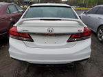 2015 Honda Civic Si White vin: 2HGFB6E53FH703903