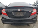 2012 Honda Civic Si Black vin: 2HGFB6E54CH702285