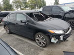 2012 Honda Civic Si Черный vin: 2HGFB6E54CH702285