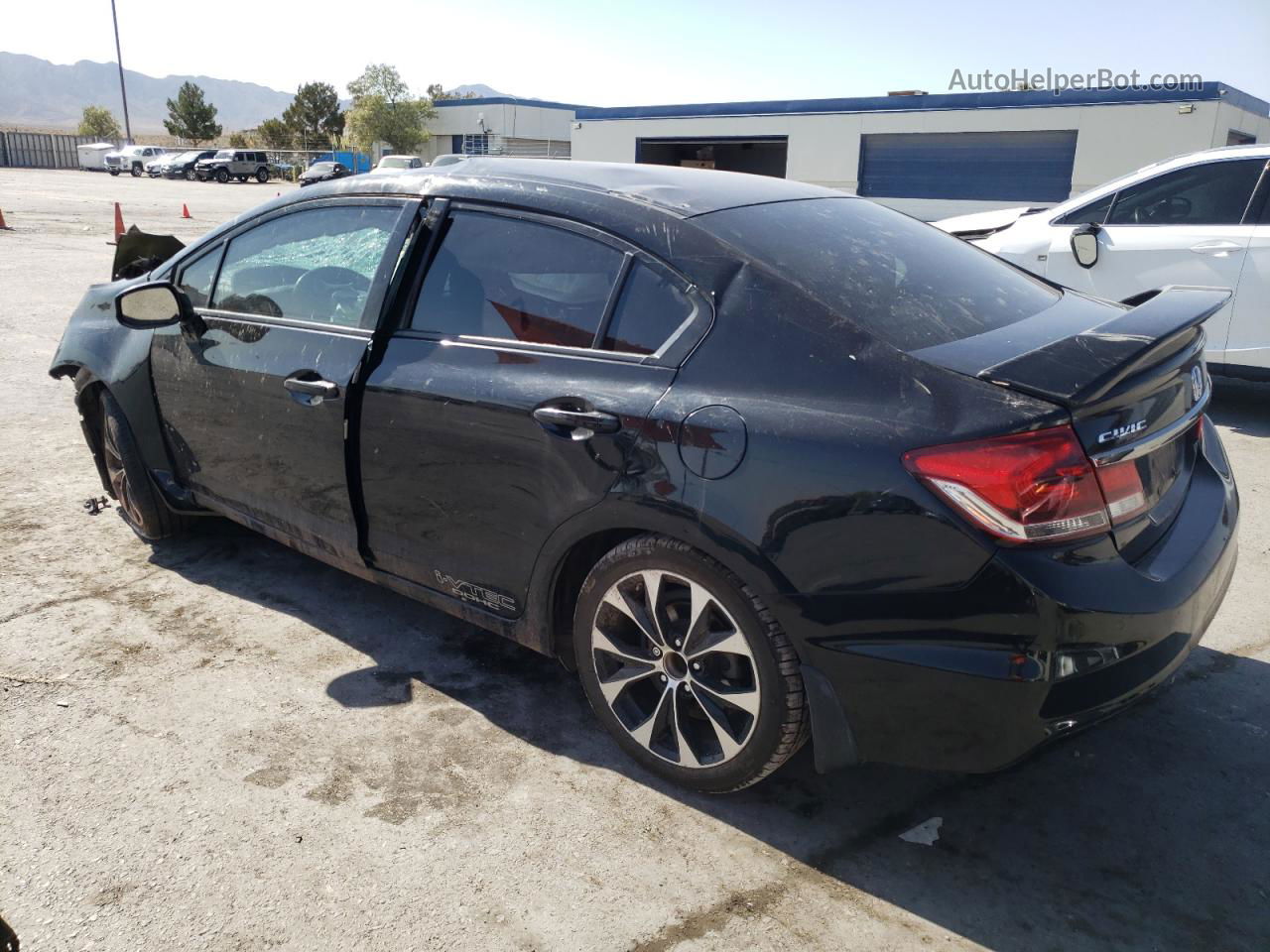 2013 Honda Civic Si Черный vin: 2HGFB6E54DH702756