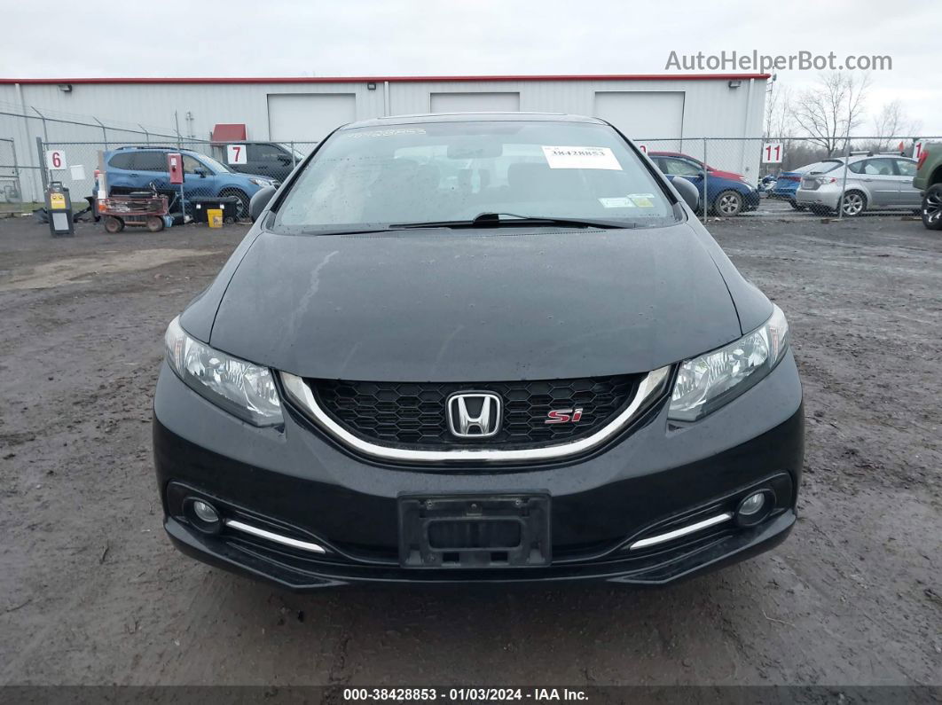 2013 Honda Civic Si Черный vin: 2HGFB6E54DH707777