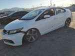 2015 Honda Civic Si White vin: 2HGFB6E54FH702114