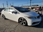 2015 Honda Civic Si White vin: 2HGFB6E54FH702114