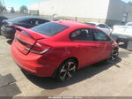 2014 Honda Civic Si Red vin: 2HGFB6E55EH702234