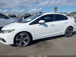 2015 Honda Civic Sedan Si White vin: 2HGFB6E56FH708075