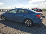 2012 Honda Civic Si Синий vin: 2HGFB6E58CH200511