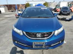 2013 Honda Civic Si Blue vin: 2HGFB6E59DH711498