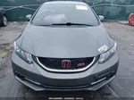 2013 Honda Civic Si Gray vin: 2HGFB6E5XDH710621