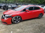 2014 Honda Civic Si Red vin: 2HGFB6E5XEH702522