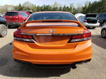 2014 Honda Civic Si Orange vin: 2HGFB6E5XEH703217