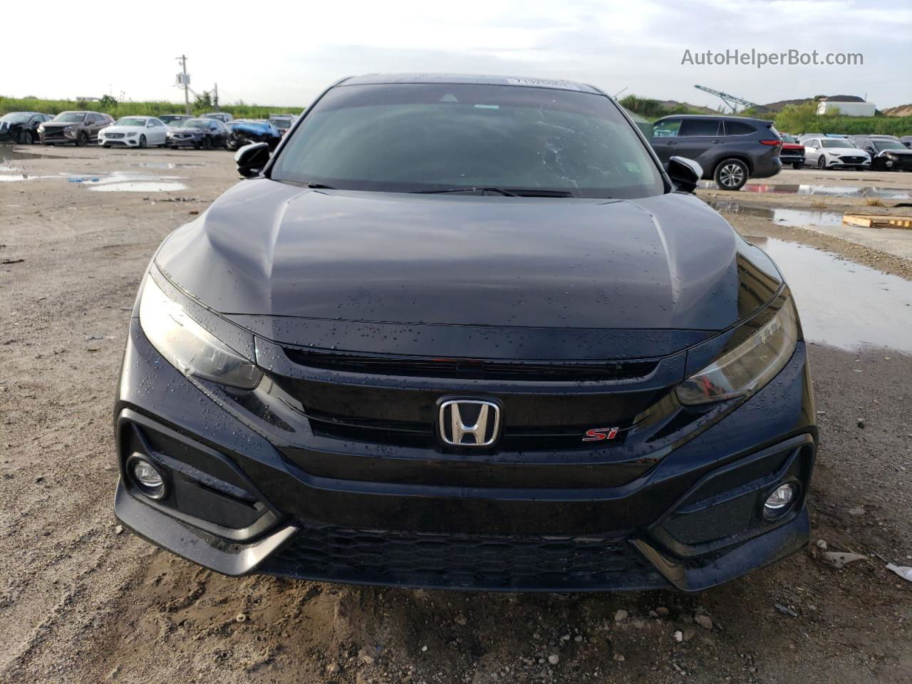 2020 Honda Civic Si Черный vin: 2HGFC1E50LH709217