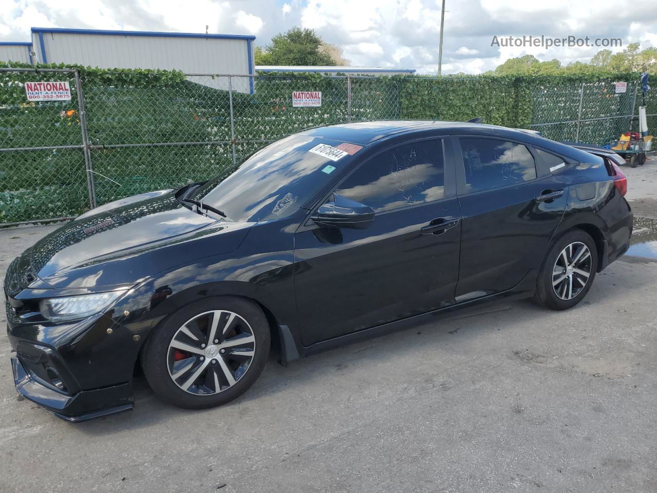 2020 Honda Civic Si Черный vin: 2HGFC1E53LH705193