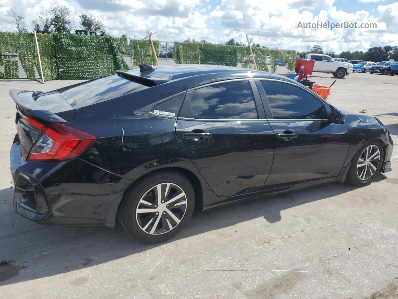 2020 Honda Civic Si Черный vin: 2HGFC1E53LH705193