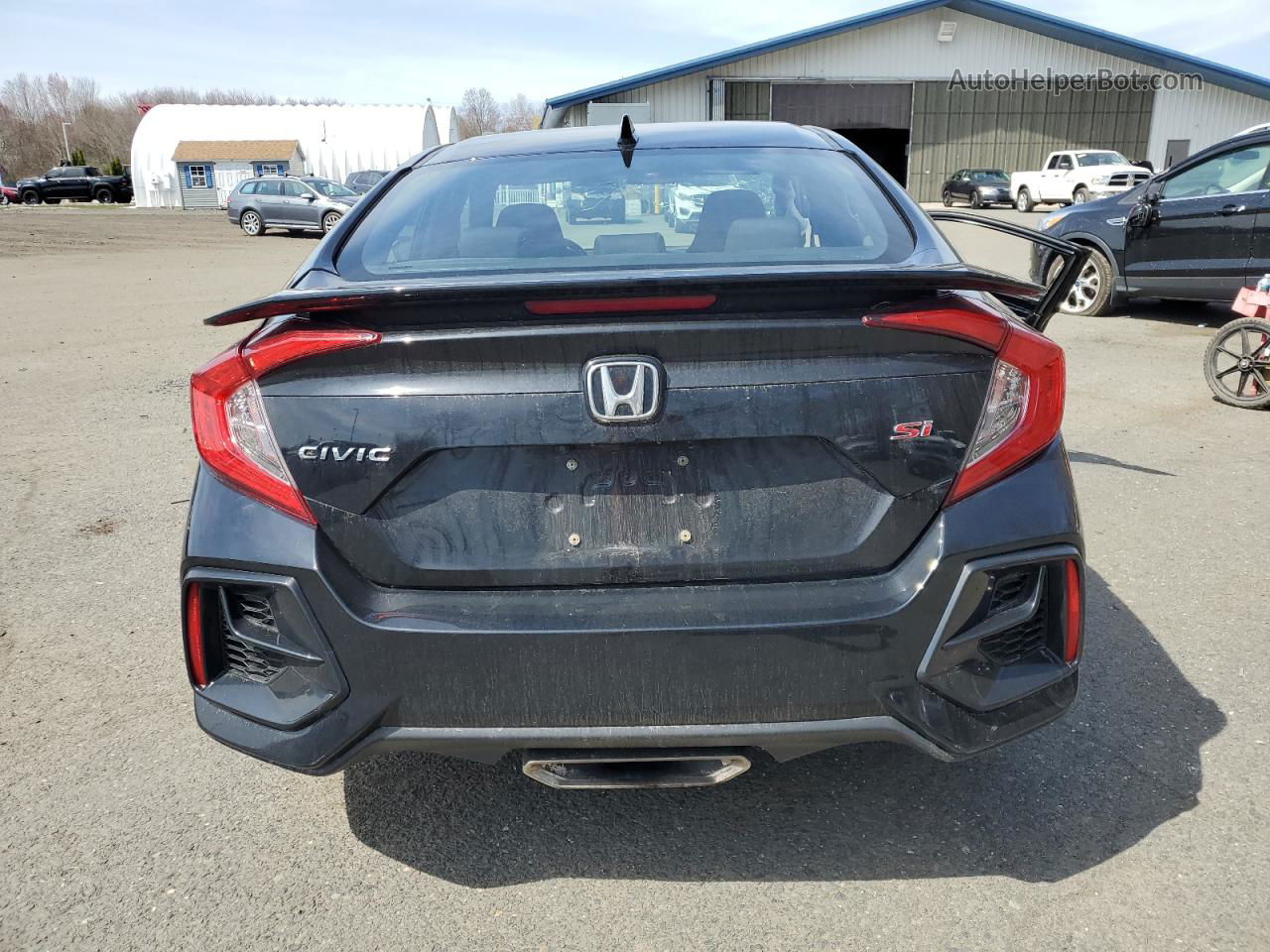 2020 Honda Civic Si Black vin: 2HGFC1E57LH707769