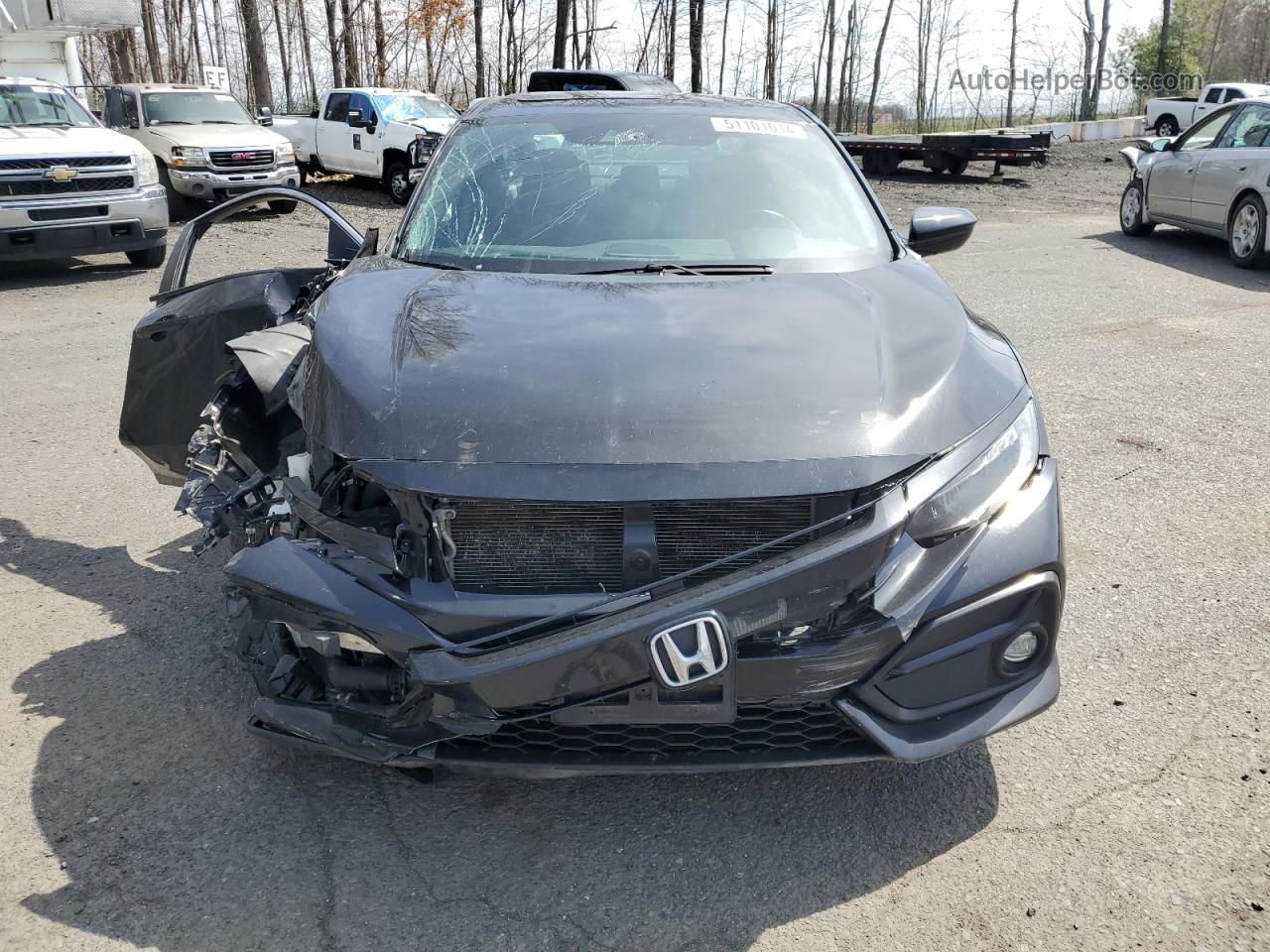 2020 Honda Civic Si Black vin: 2HGFC1E57LH707769