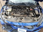 2019 Honda Civic Si Синий vin: 2HGFC1E5XKH701706