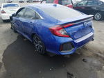 2019 Honda Civic Si Blue vin: 2HGFC1E5XKH702953