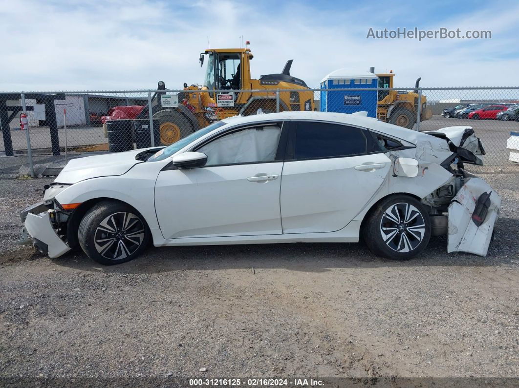 2017 Honda Civic Ex-t White vin: 2HGFC1F31HH639067