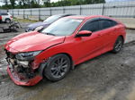 2020 Honda Civic Ex Red vin: 2HGFC1F31LH680128