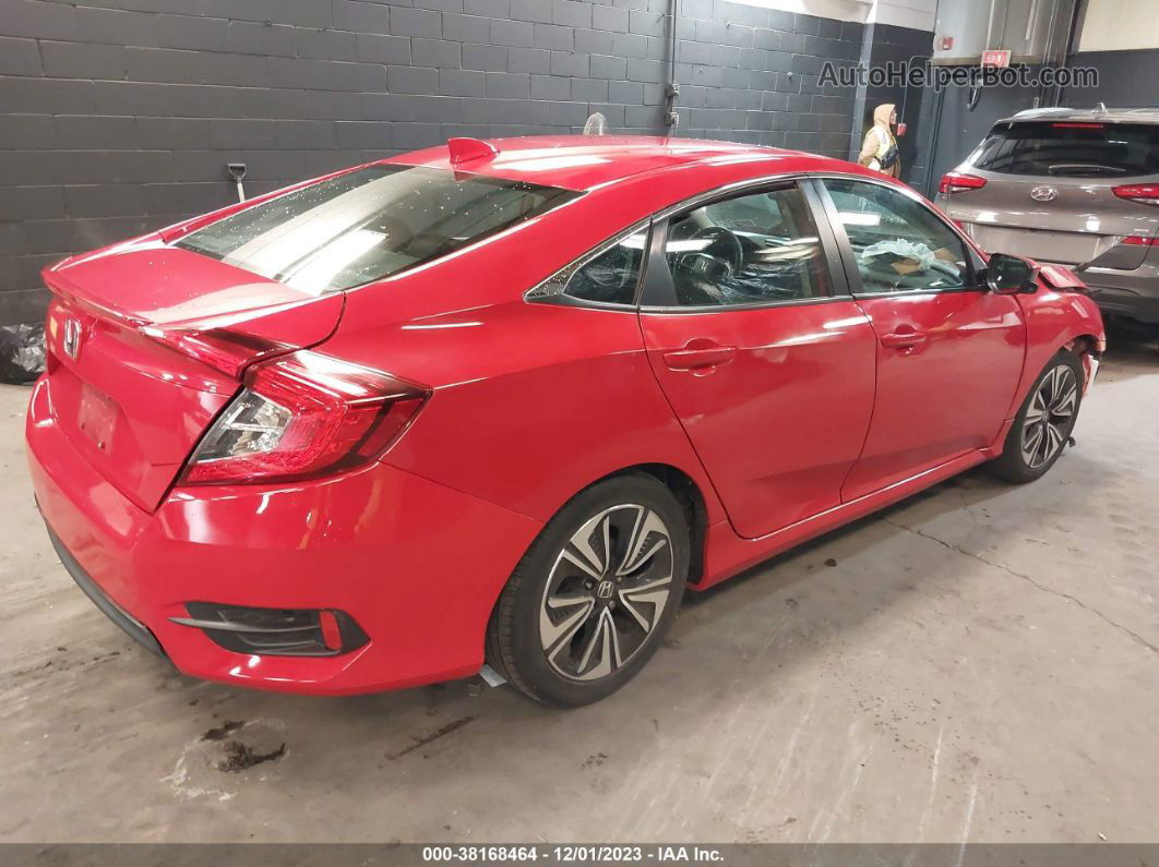 2017 Honda Civic Ex-t Red vin: 2HGFC1F32HH630233