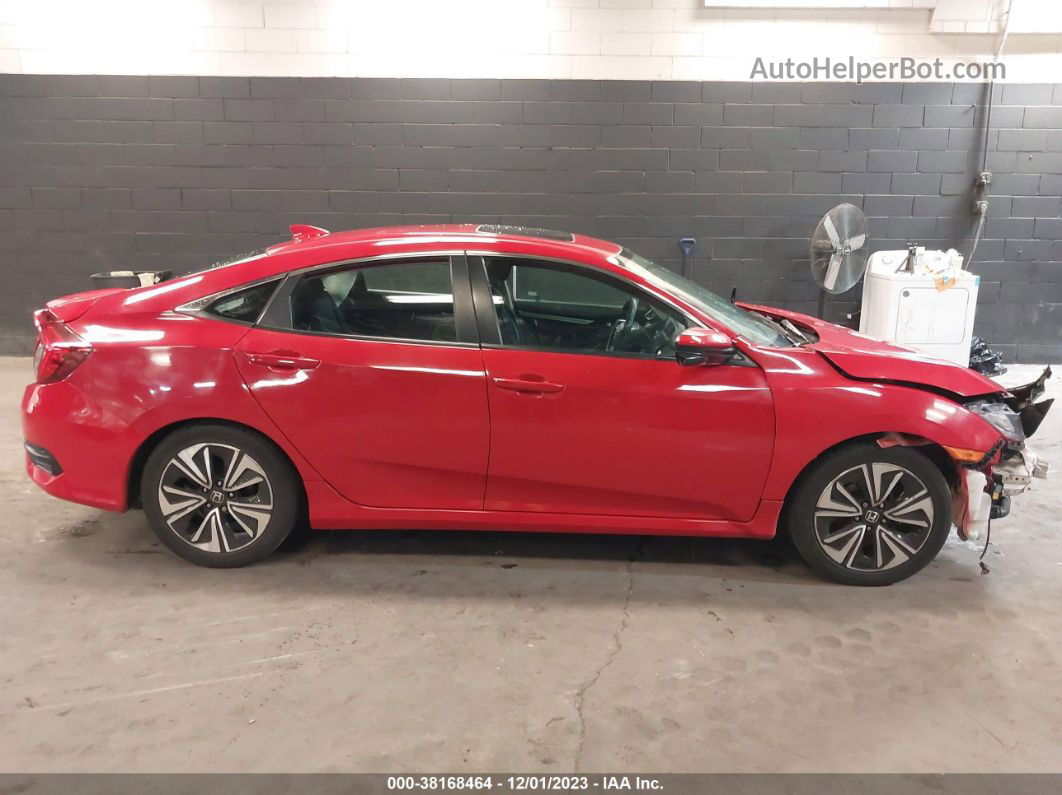 2017 Honda Civic Ex-t Red vin: 2HGFC1F32HH630233