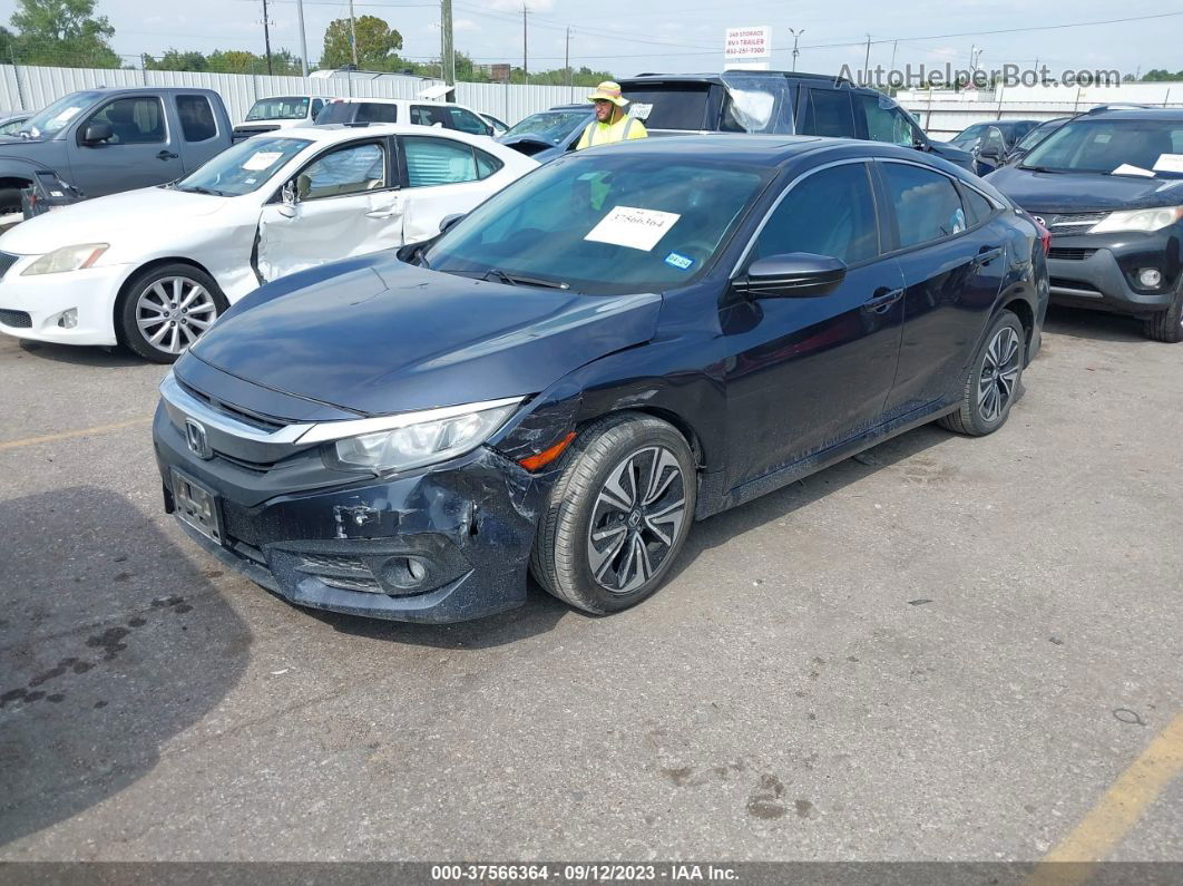 2017 Honda Civic Ex-t Dark Blue vin: 2HGFC1F32HH649946